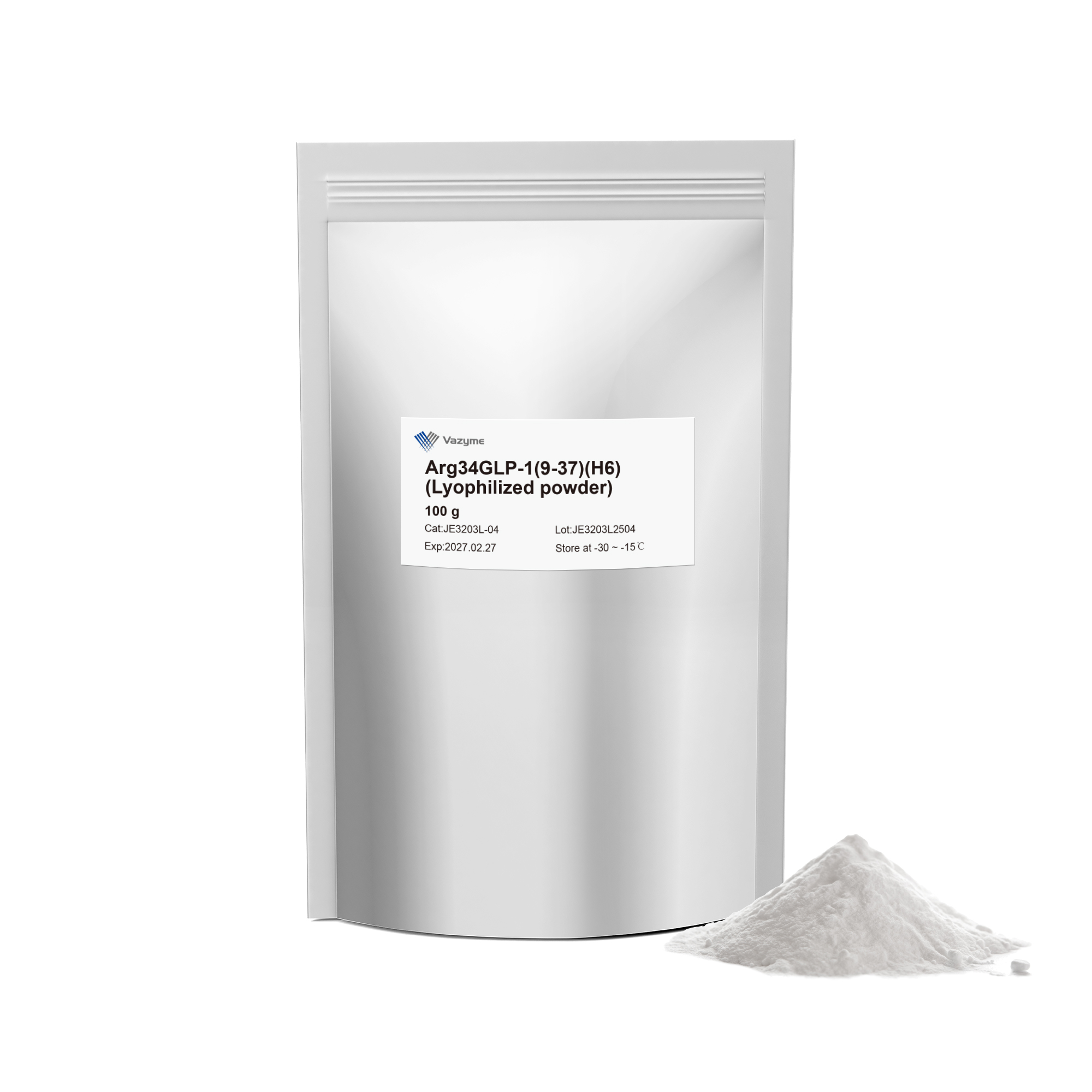 Arg34GLP-1(9-37)(H6)(Lyophilized powder)