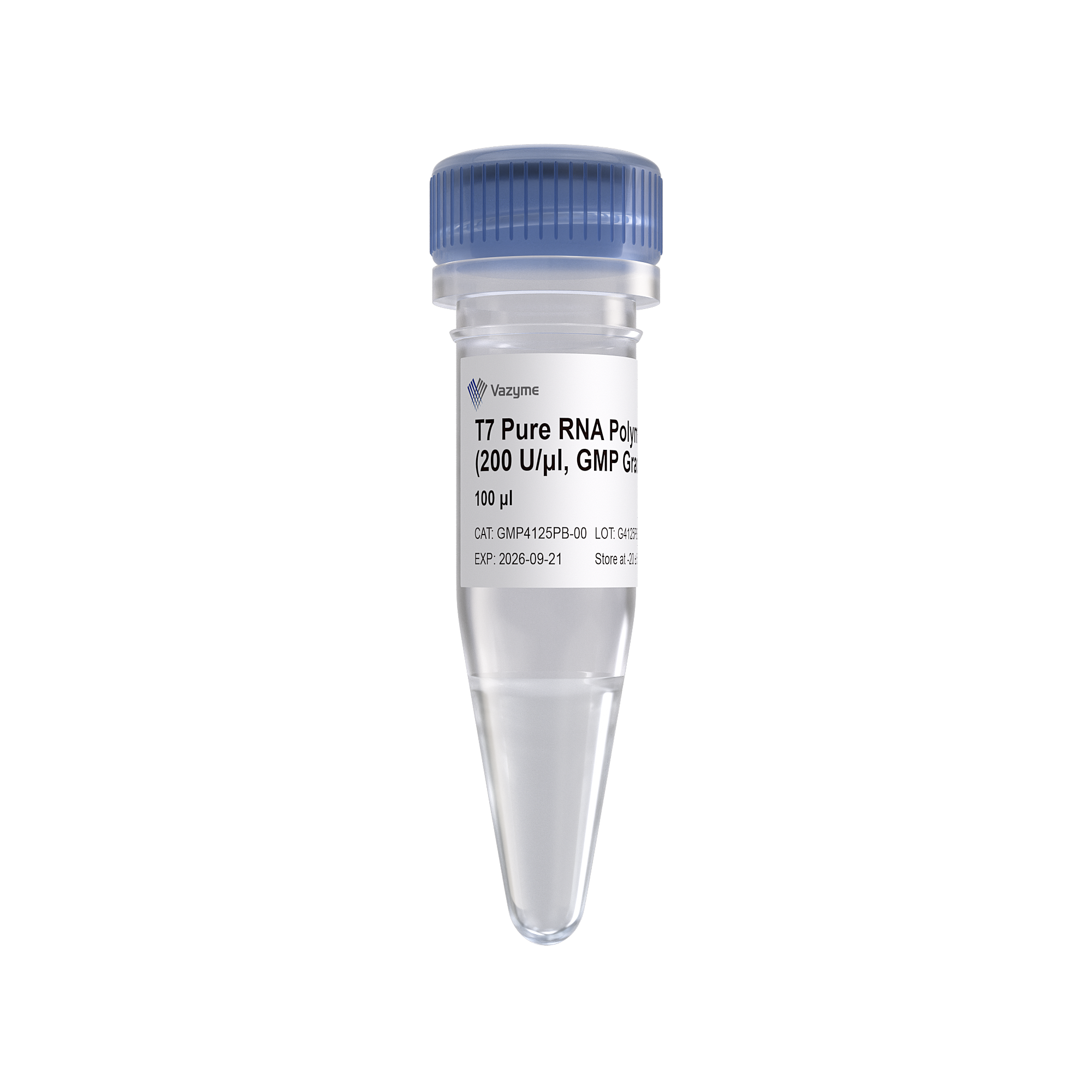 T7 Pure RNA Polymerase (200 U/μl, GMP Grade)